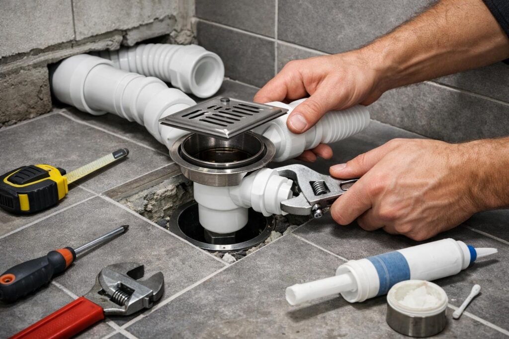 Installation de siphon de sol : les réglages qui changent tout avant la première douche