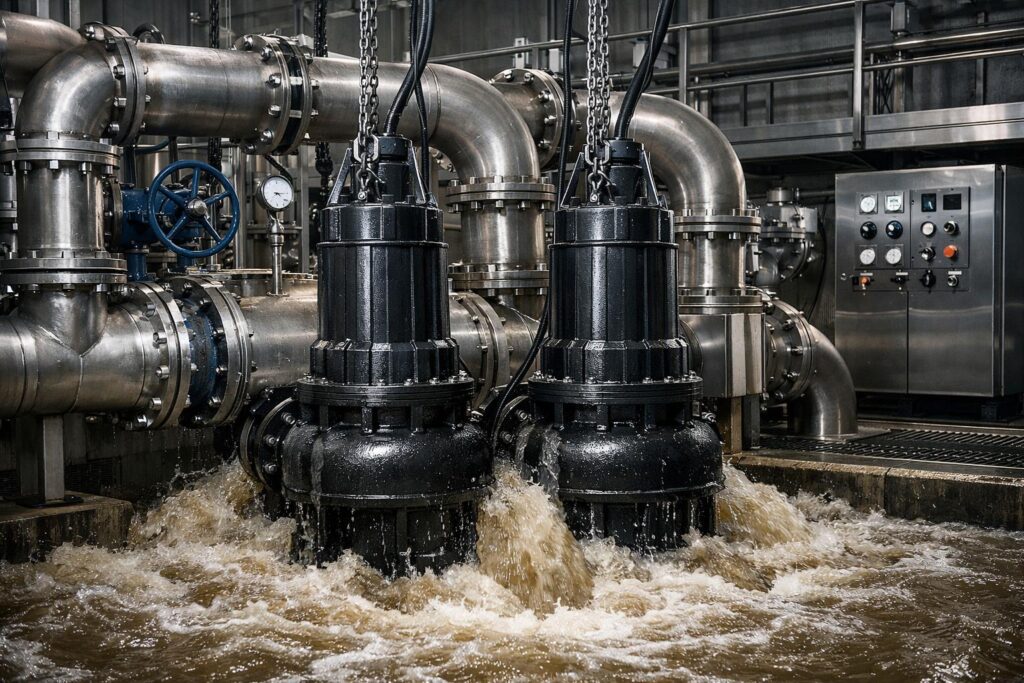 pompage des eaux usées chargées : solutions fiables, choix techniques et pièges à éviter